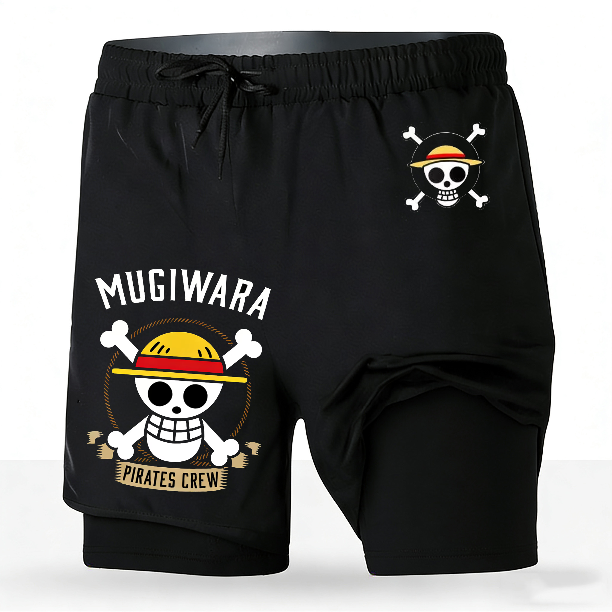 Men's One Piece Anime 2-in-1 R – Running Gear Japan recenzja i cena