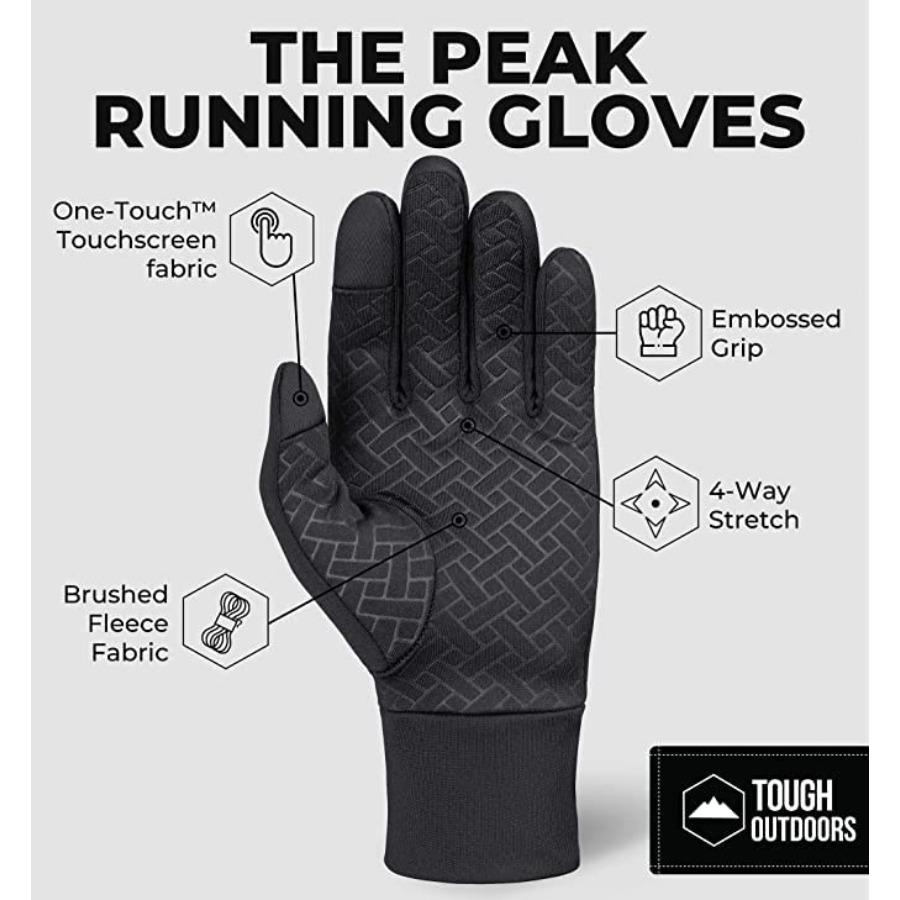 Winter Gloves - Mens Cold Weat – Running Gear Cold Weather Men recenzja i cena