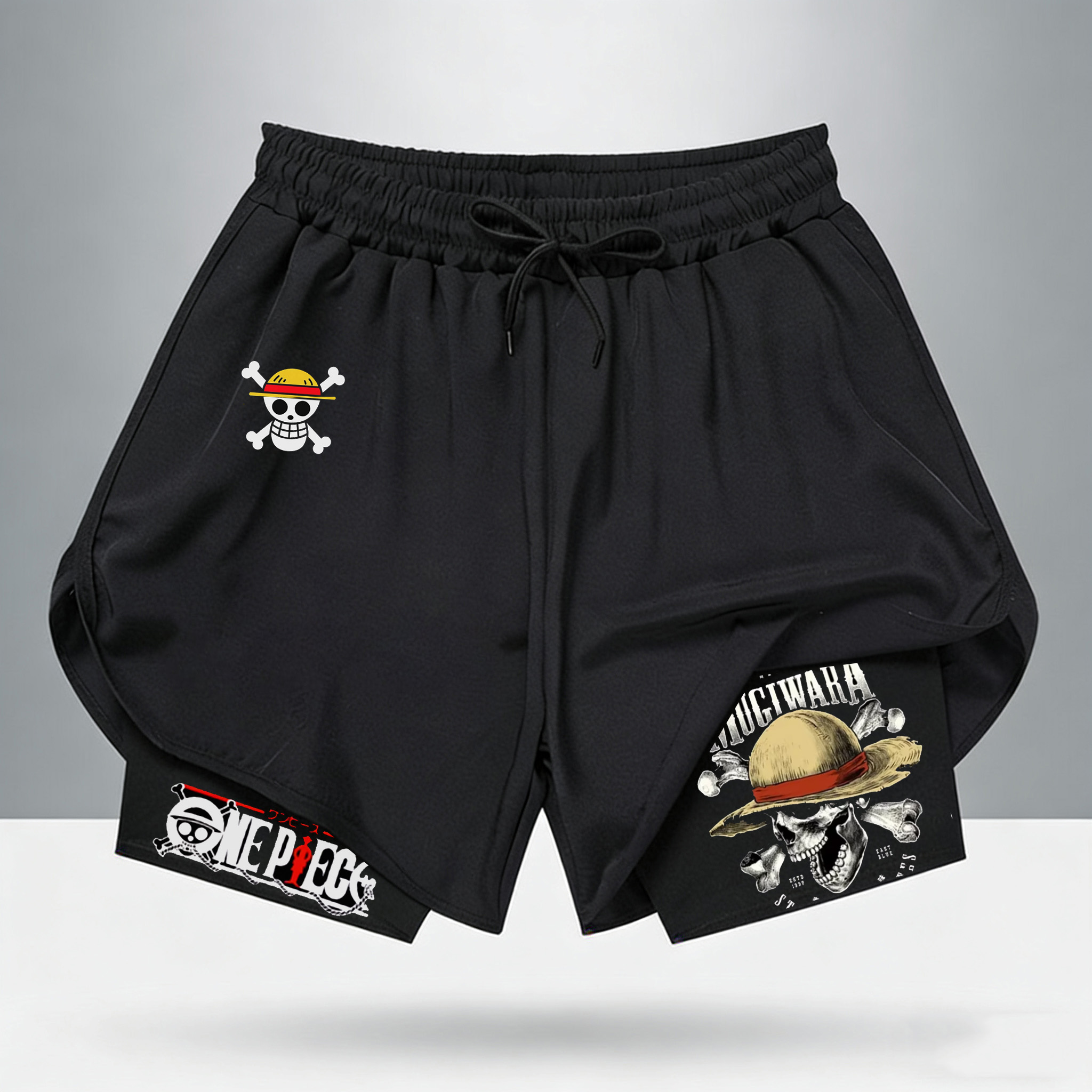 Men's 2-in-1 Running Shorts An – Running Gear Japan recenzja i cena