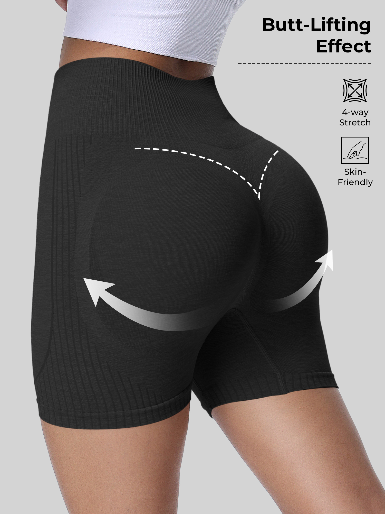 High Waist Elastic Yoga Shorts – Running Gear Gym recenzja i cena
