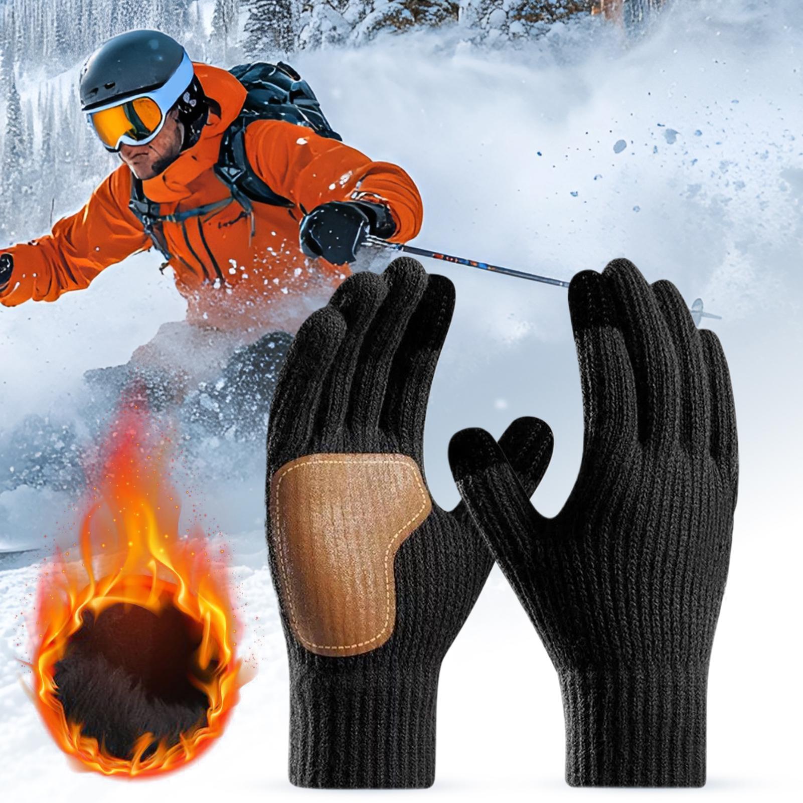 USB Heated Gloves with Touchsc – Running Gear Cold Weather Men recenzja i cena