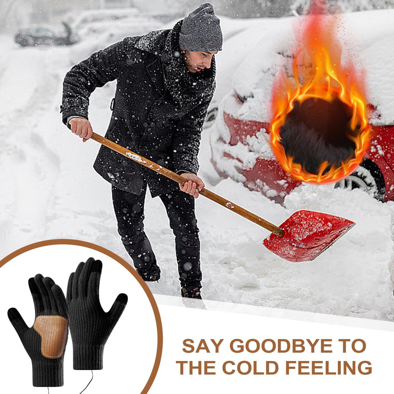 USB Heated Gloves with Touchsc – Running Gear Cold Weather Men recenzja i cena