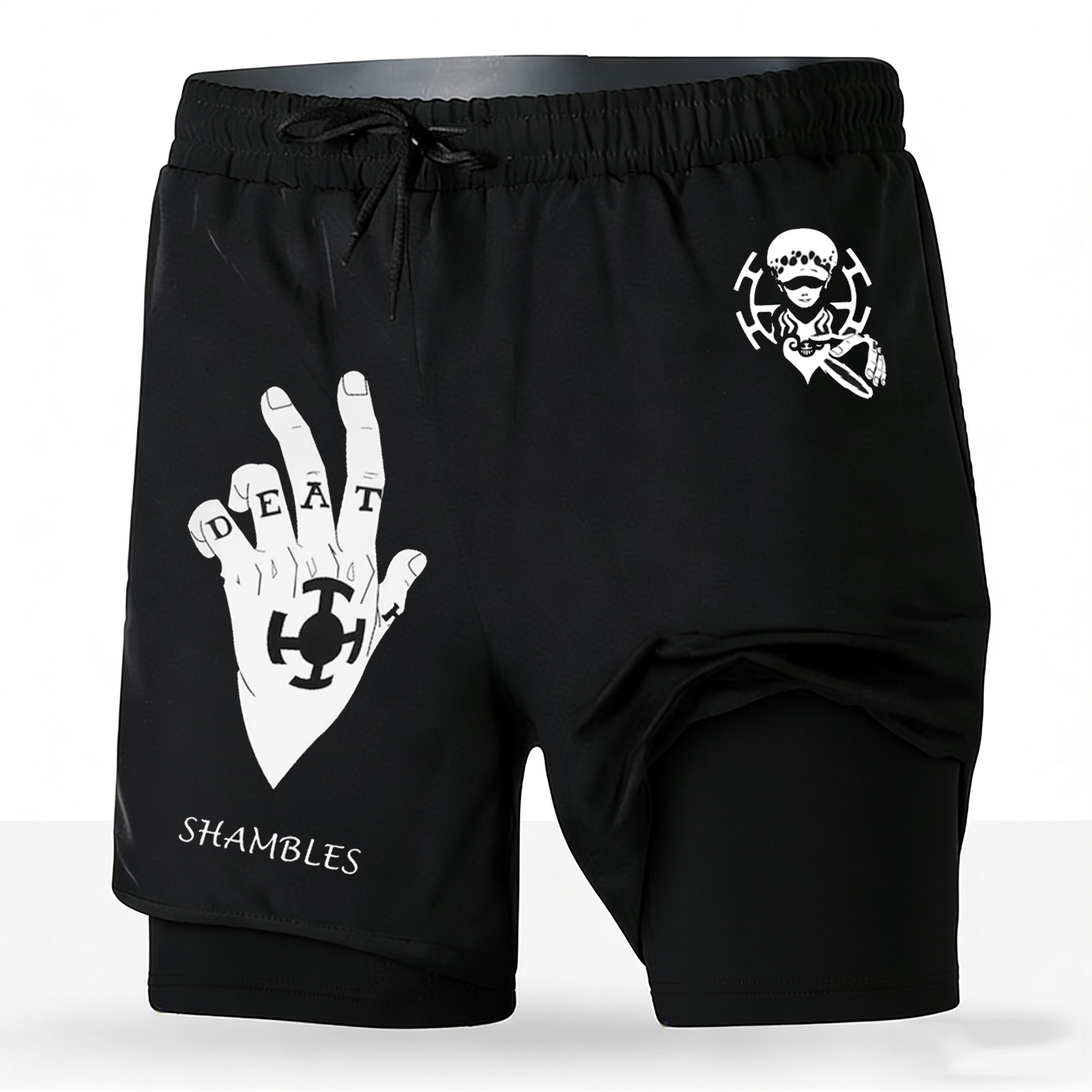 Men's One Piece Anime 2-in-1 R – Running Gear Japan recenzja i cena