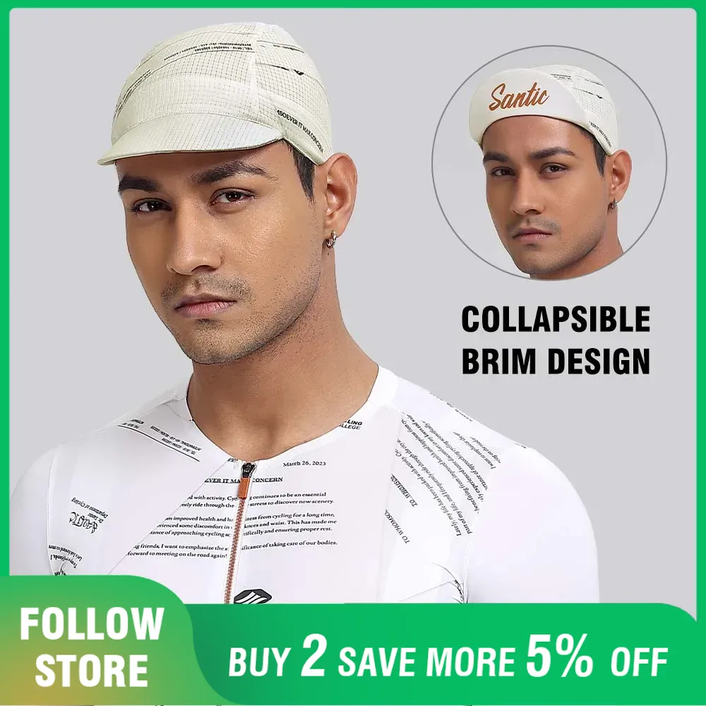 Santic Breathable Cycling Cap  – Running Gear Hat recenzja i cena