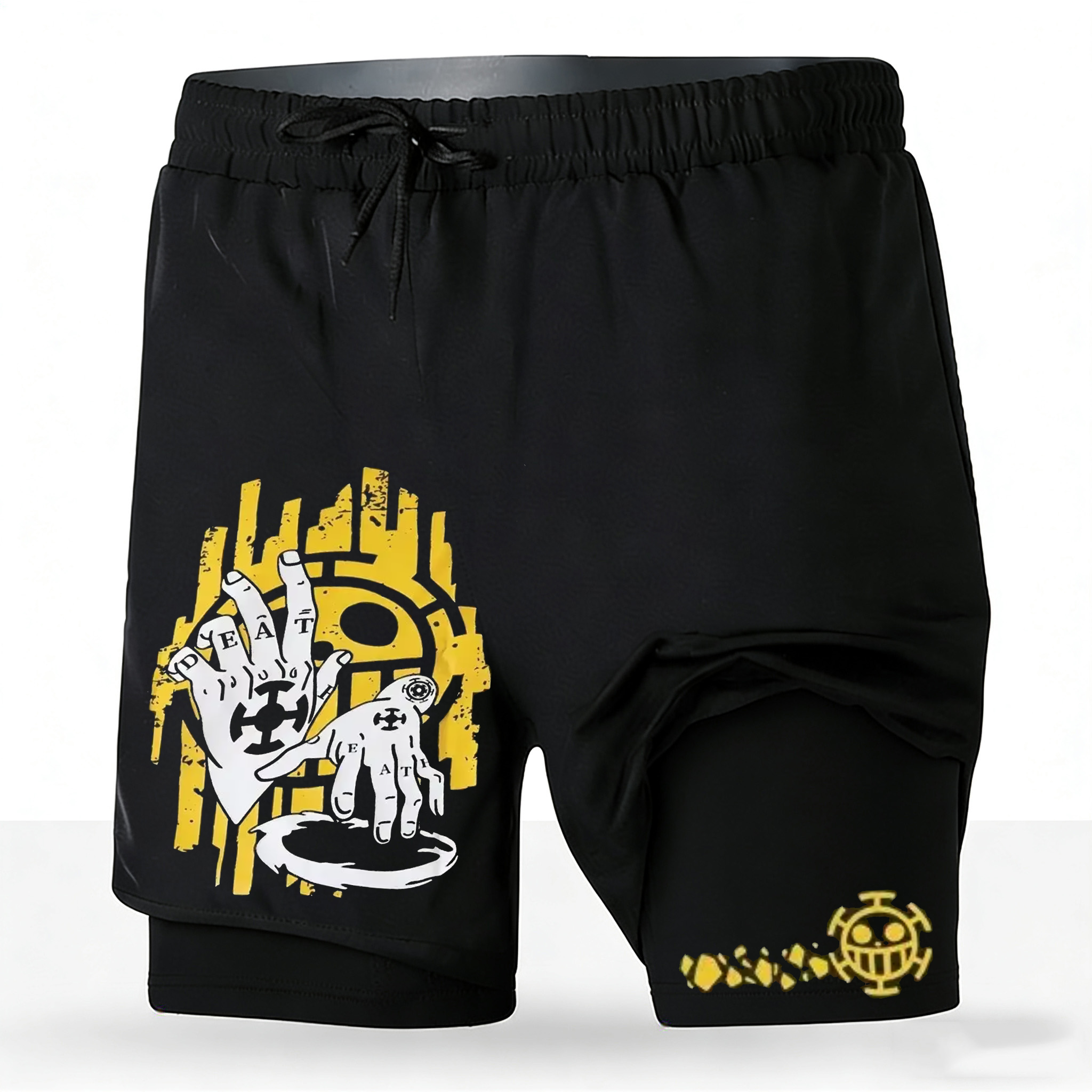 Men's One Piece Anime 2-in-1 R – Running Gear Japan recenzja i cena
