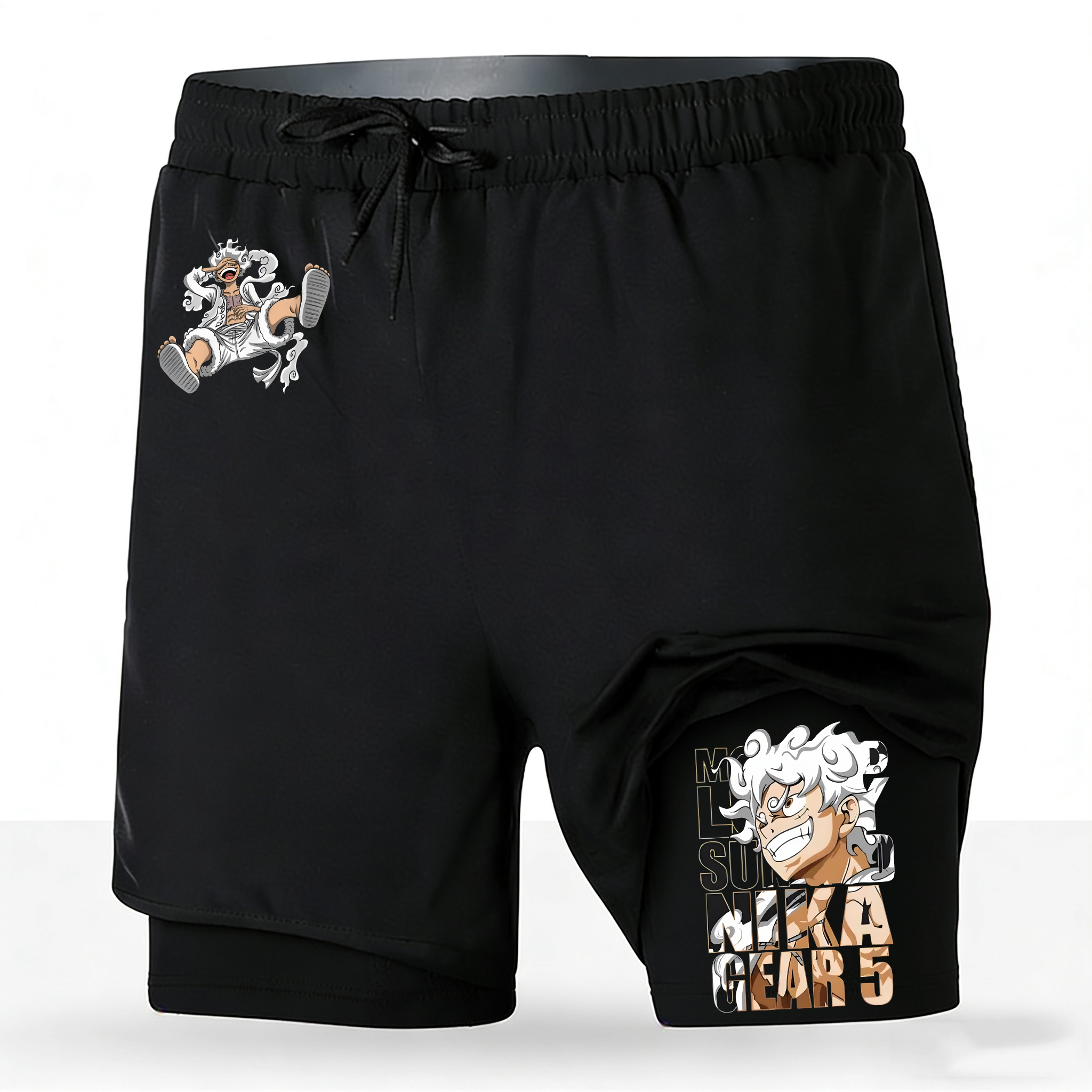 Men's 2 in 1 Double Layer Quic – Running Gear Japan recenzja i cena