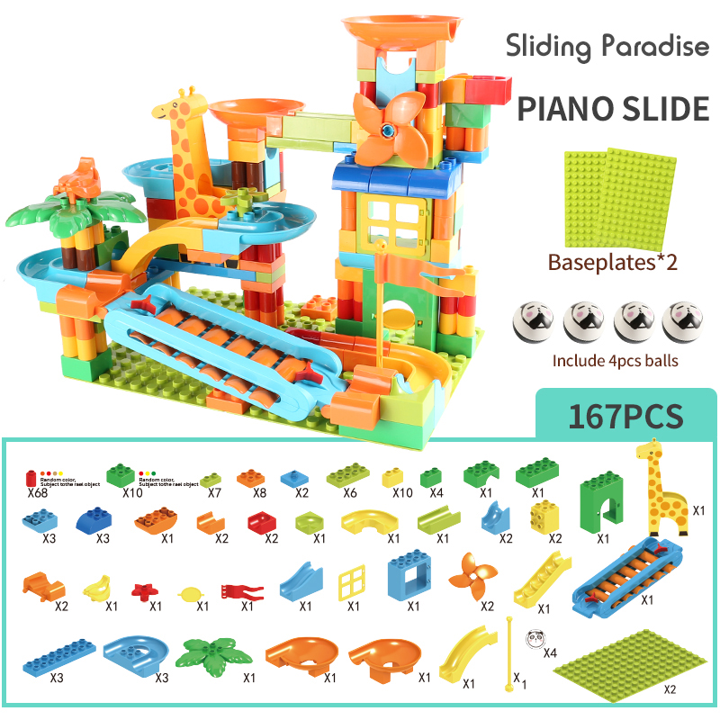 283PCS Large Piano Slide Gear  – Running Gear For Kids recenzja i cena