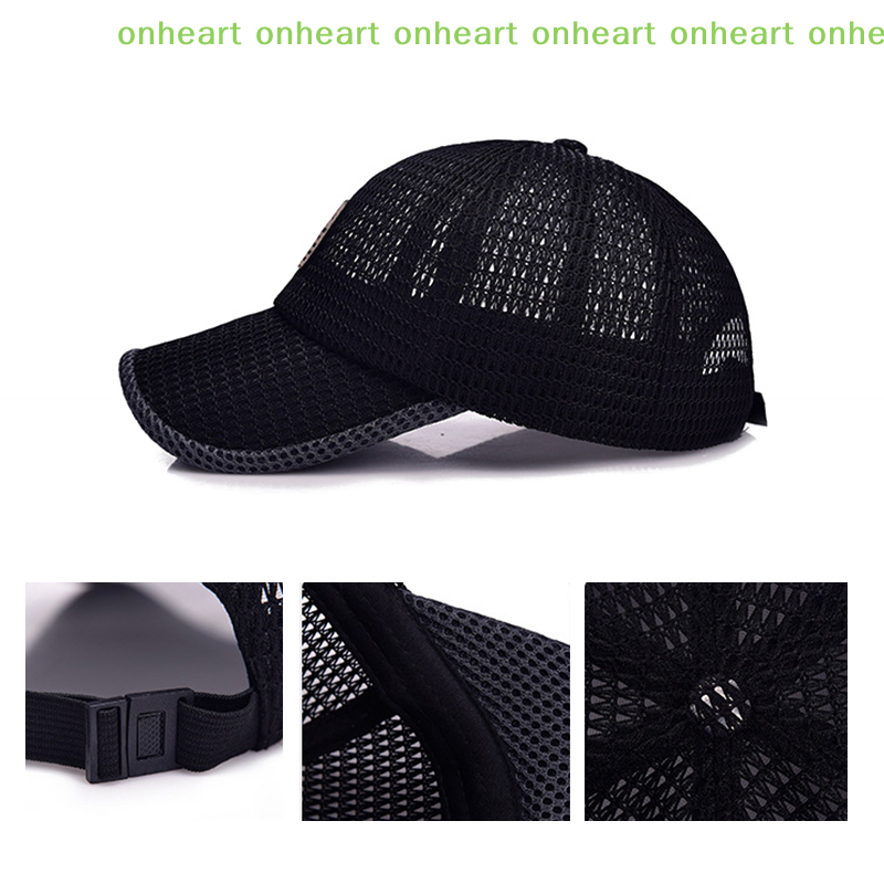 [C]Summer Mesh Baseball Cap Fo – Running Gear Hat recenzja i cena