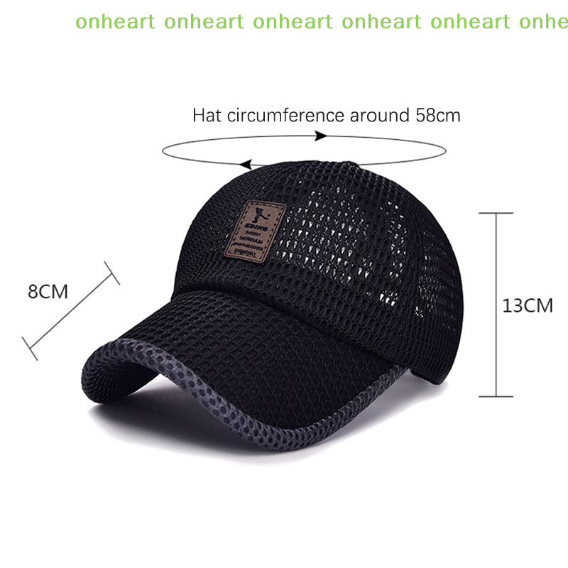 [C]Summer Mesh Baseball Cap Fo – Running Gear Hat recenzja i cena