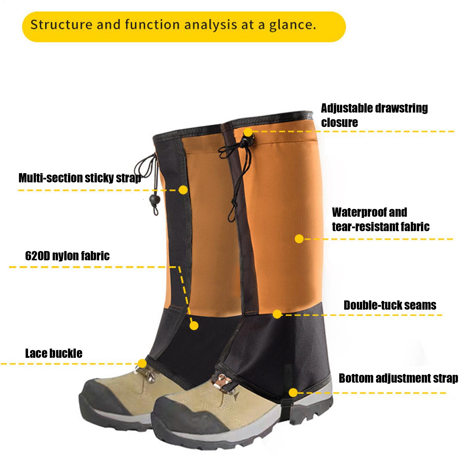 Waterproof Leg Gaiters for Hik – Running Gear In Snow recenzja i cena