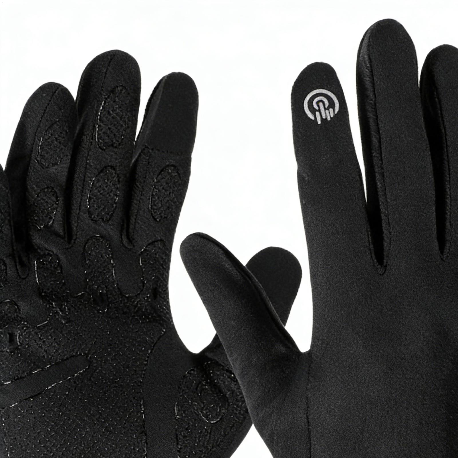 Warm Cycling Gloves Full Finge – Running Gear In Snow recenzja i cena