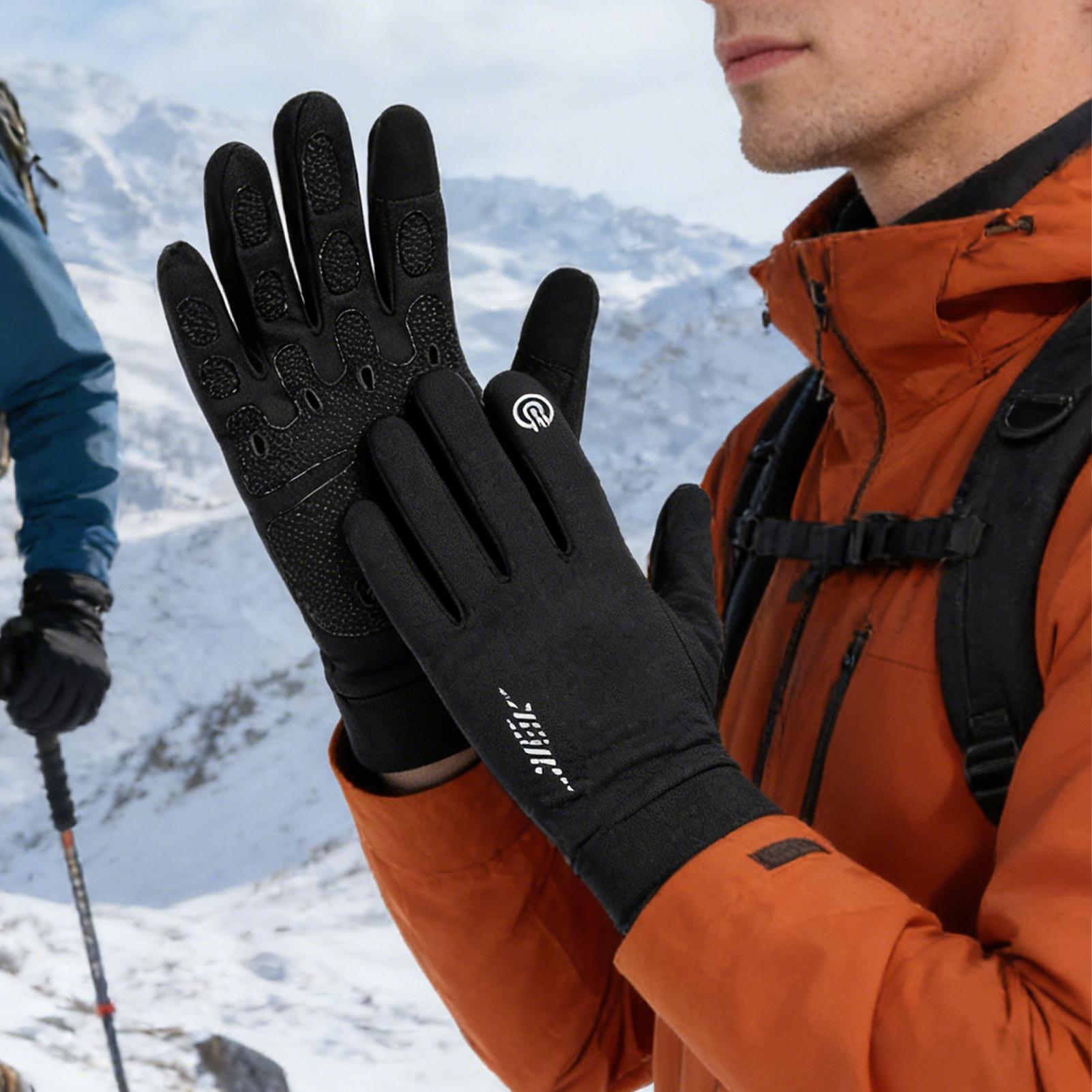 Warm Cycling Gloves Full Finge – Running Gear In Snow recenzja i cena